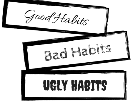 good bad ugly writer habits