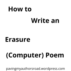 how-to-write-an-erasure-computer-poem